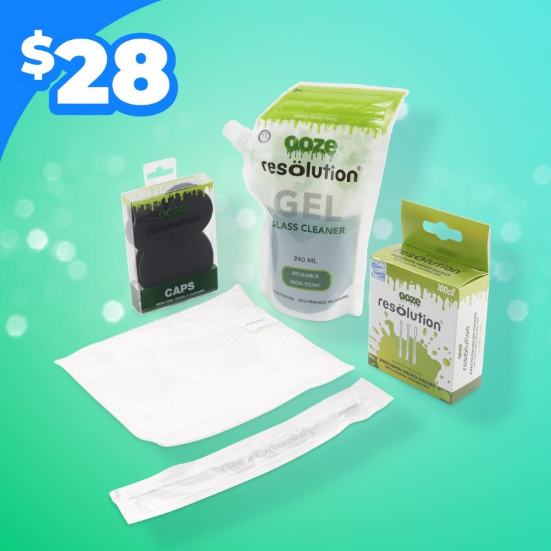 OL24 B017 OozeResolutionSpotlessCleaningKit Black MAIN