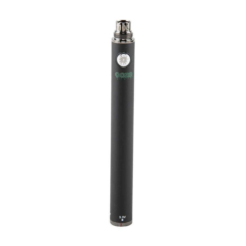 Ooze Twist Vape Pen 510 Thread Adjustable Voltage Battery - Black